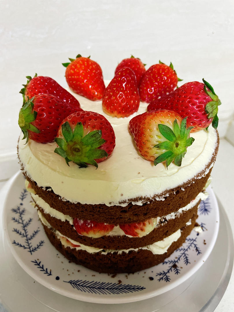 巧克力戚风蛋糕