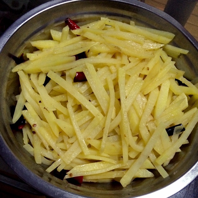 醋溜土豆丝