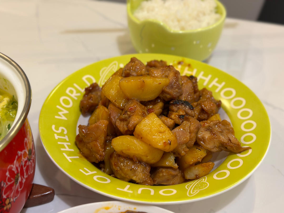 土豆炖排骨