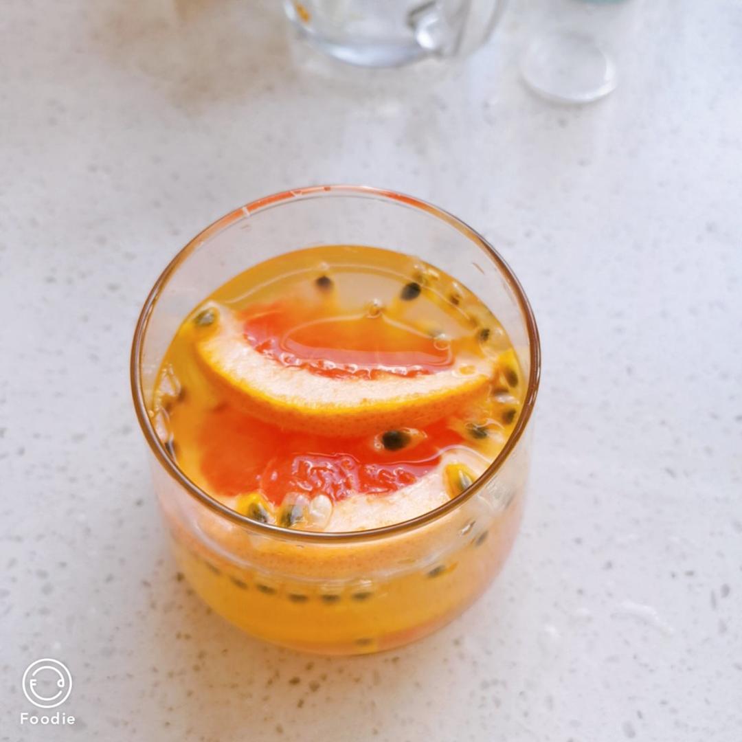 小圆球球儿1j做的百香果西柚蜜