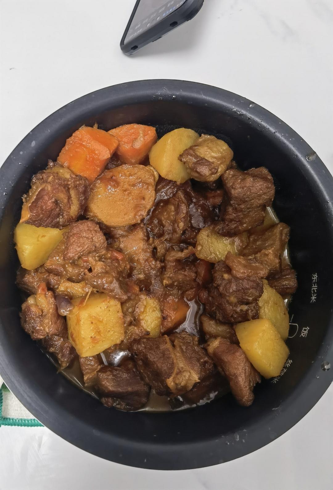 番茄土豆炖牛腩