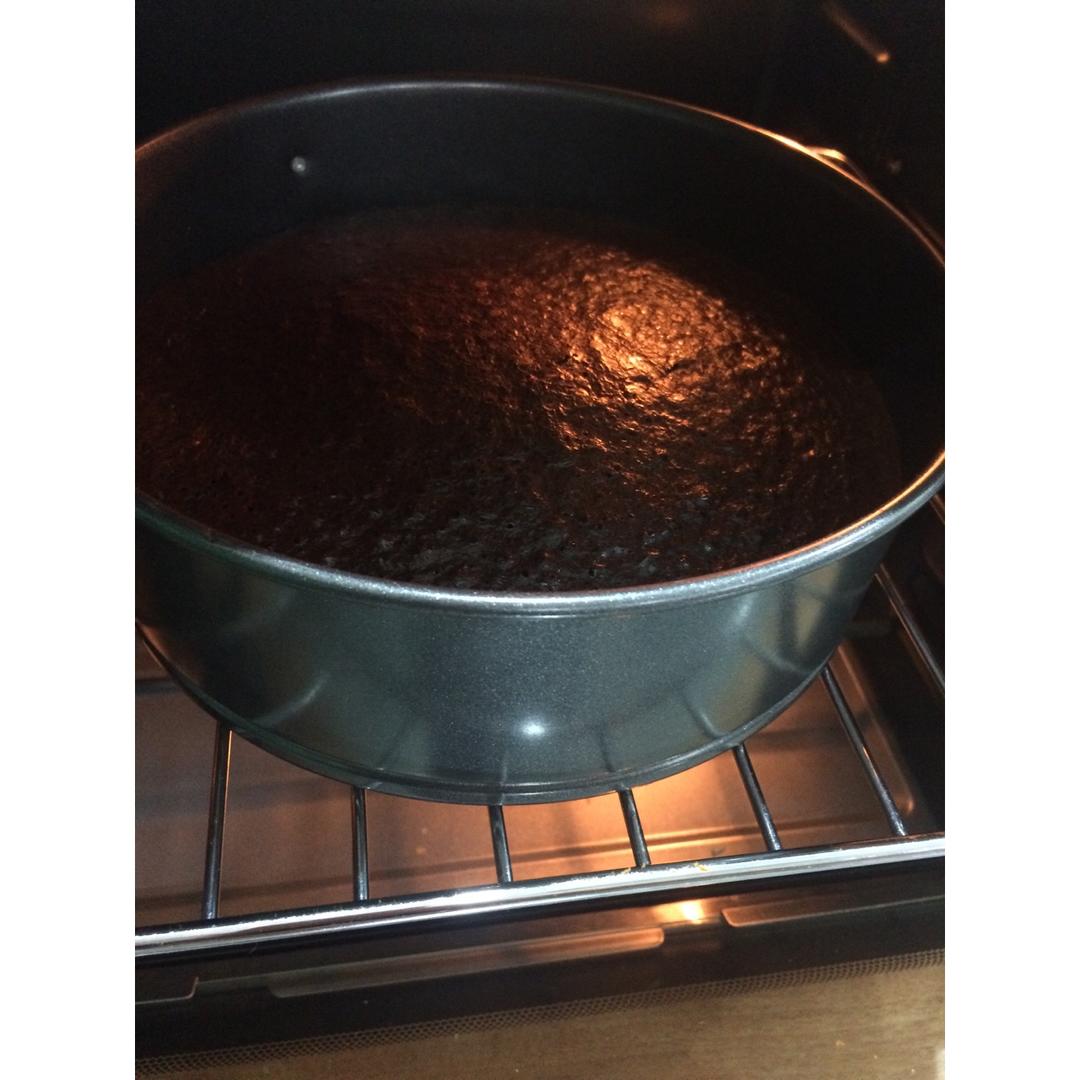 最爱的巧克力戚风蛋糕（8寸）