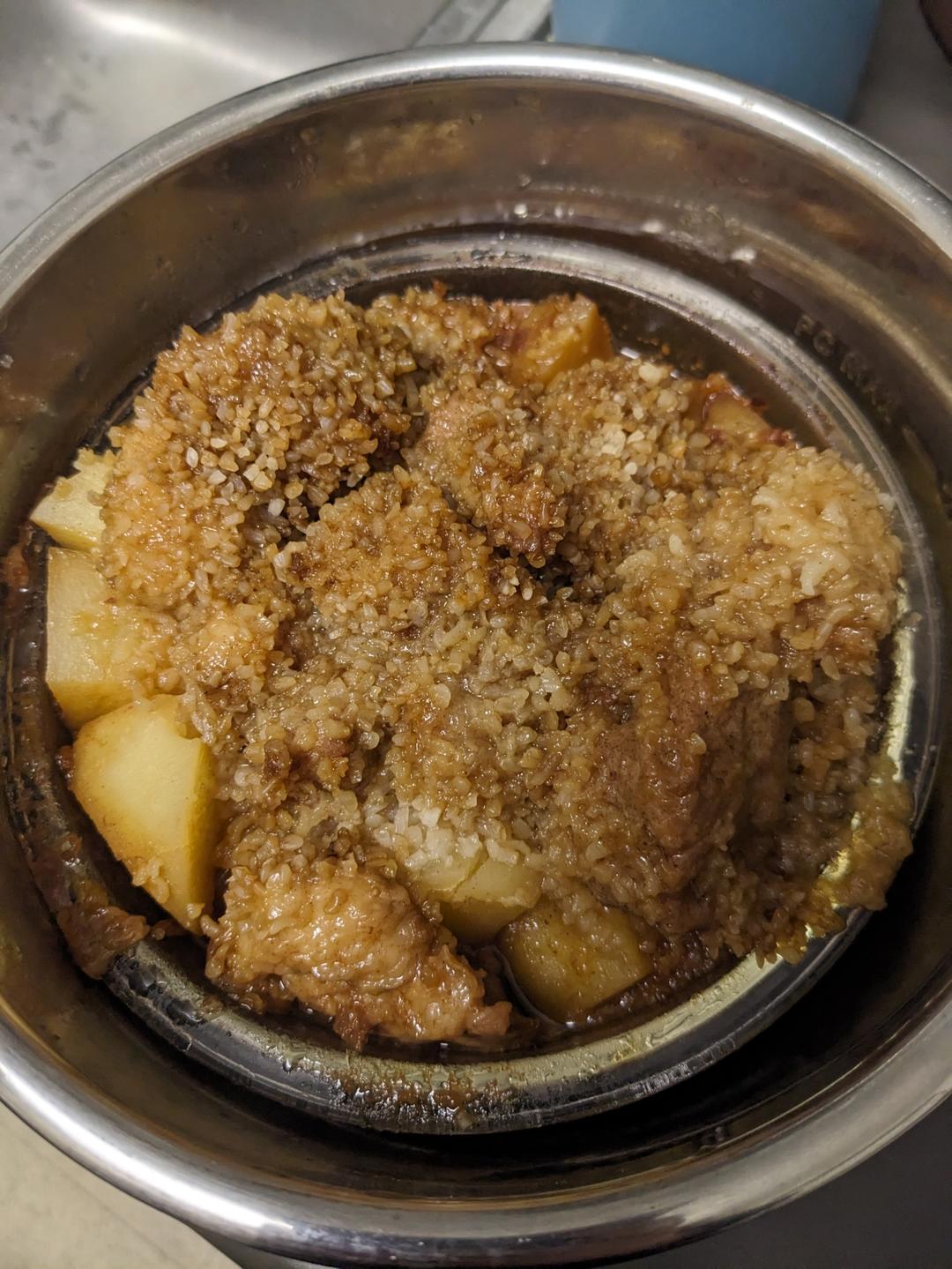 家庭版粉蒸肉（配土豆）