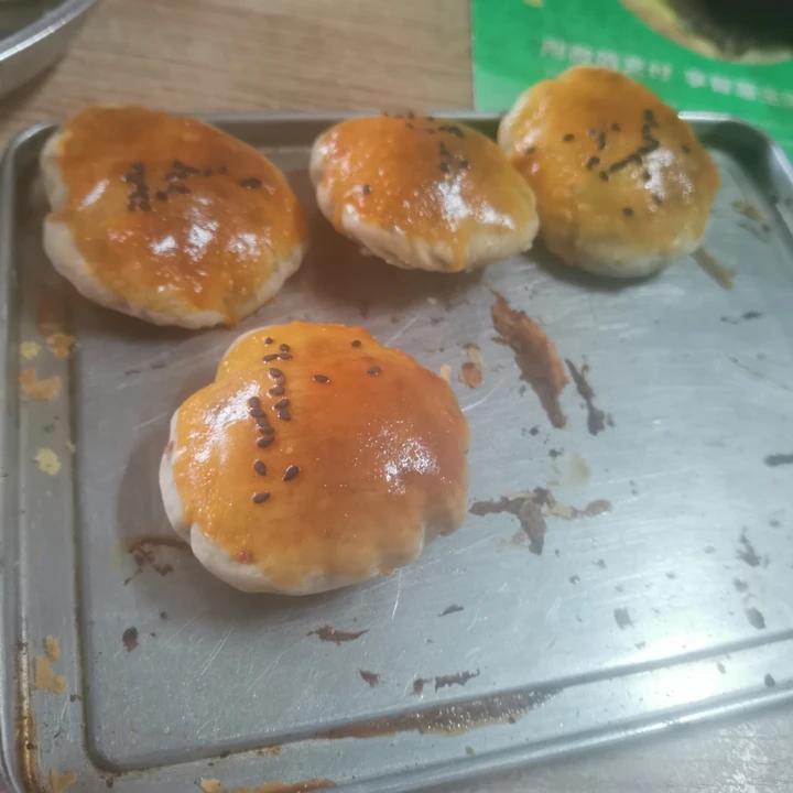 中式点心一口酥豆沙酥（大包酥）可用玉米油（层次分明）