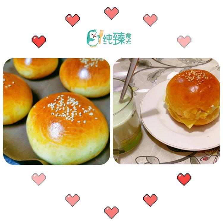 自制营养肉饼汉堡包