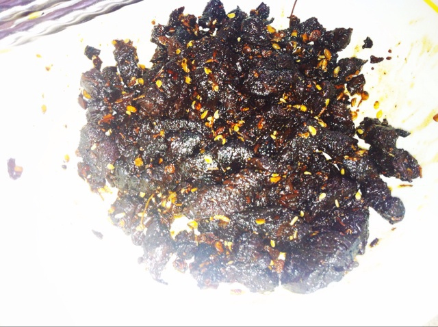 麻辣牛肉干