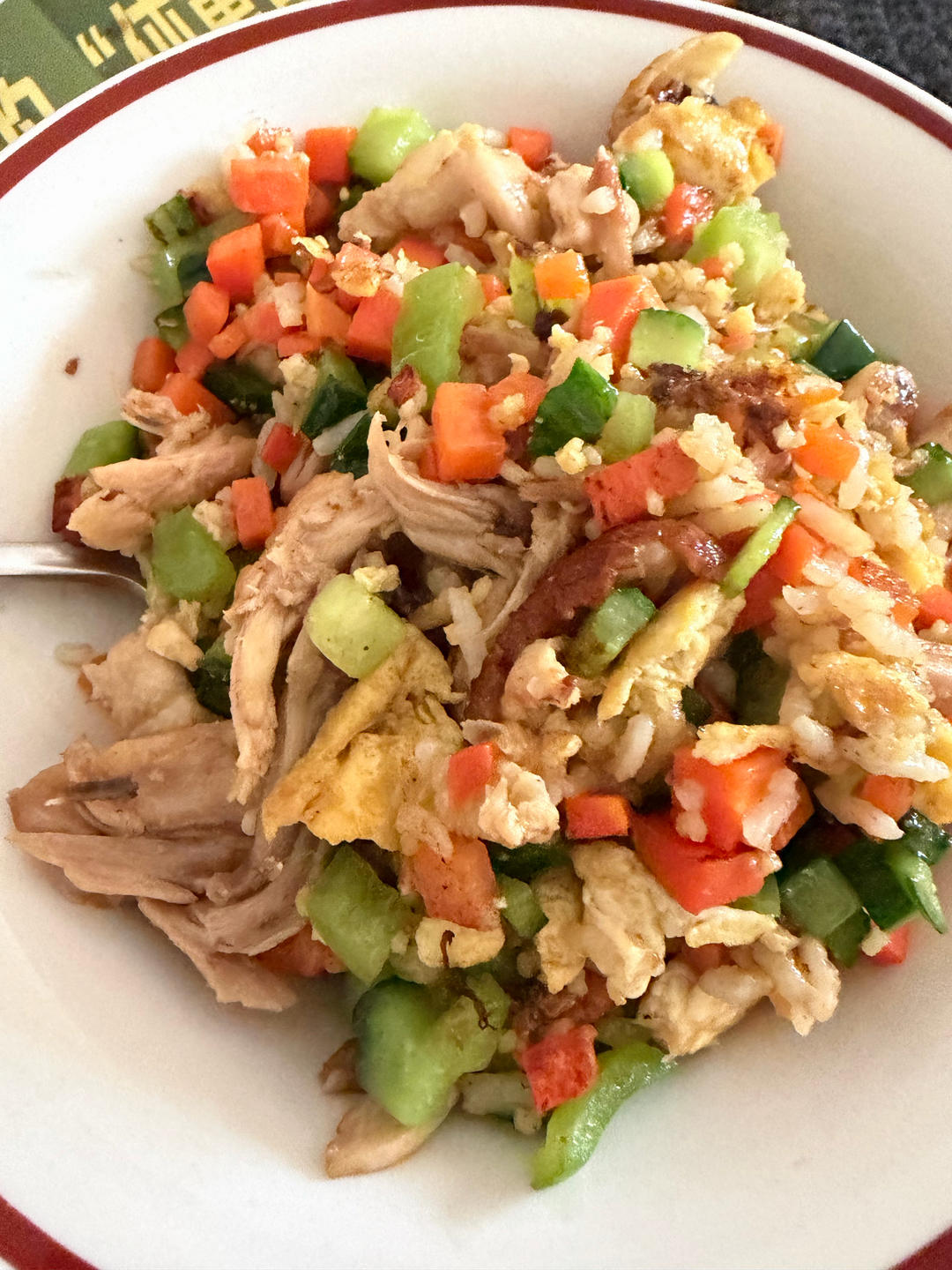 菜蔬蛋炒饭 宇宙无敌好吃‼️