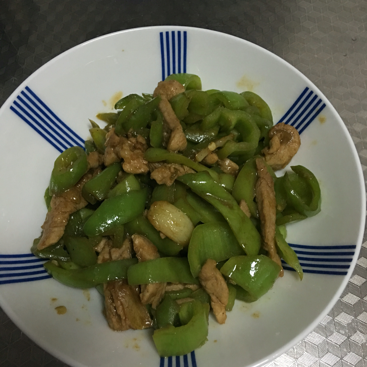 尖椒肉丝