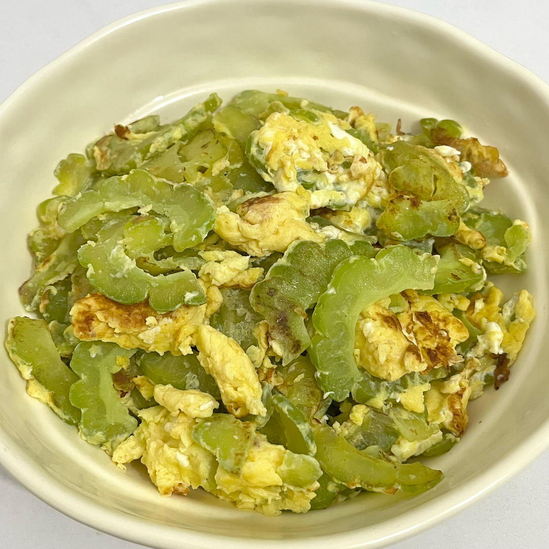 苦瓜炒蛋（清火菜）