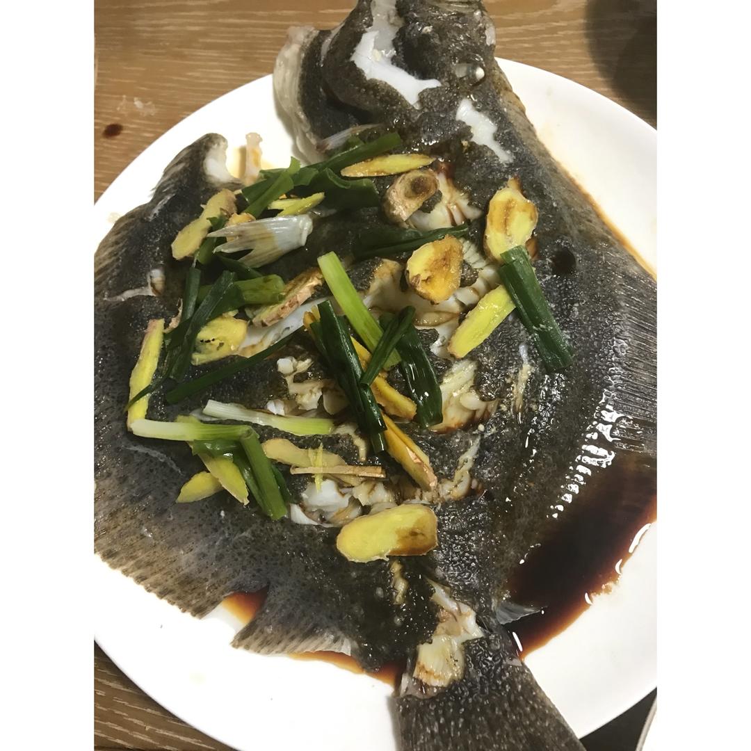 清蒸多宝鱼