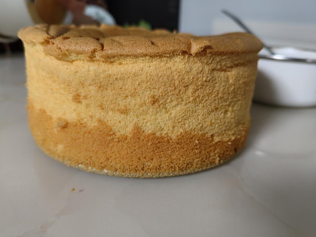 超柔软6寸戚风蛋糕(附8寸配方)零失败 超详细‼️含操作视频