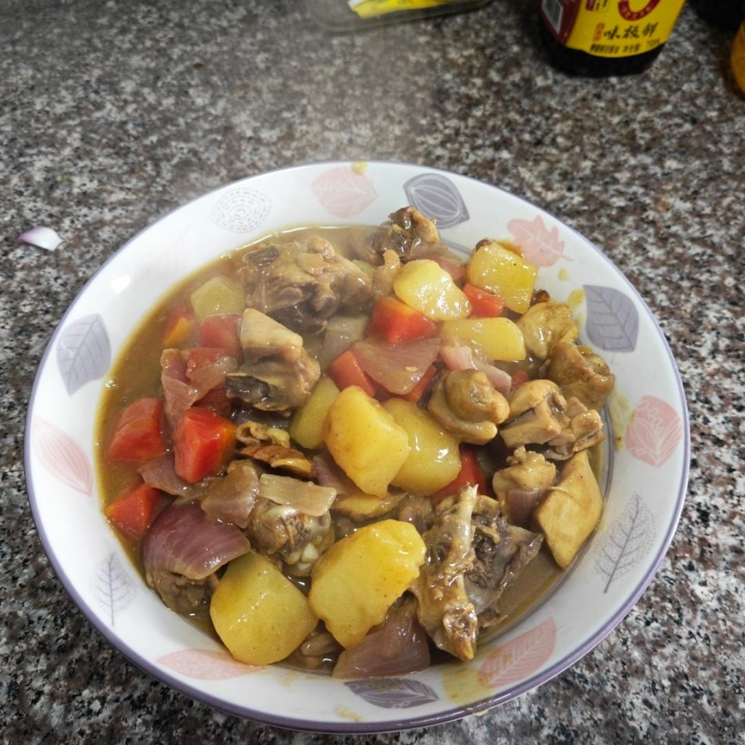 咖喱鸡肉（零失败超详细版）