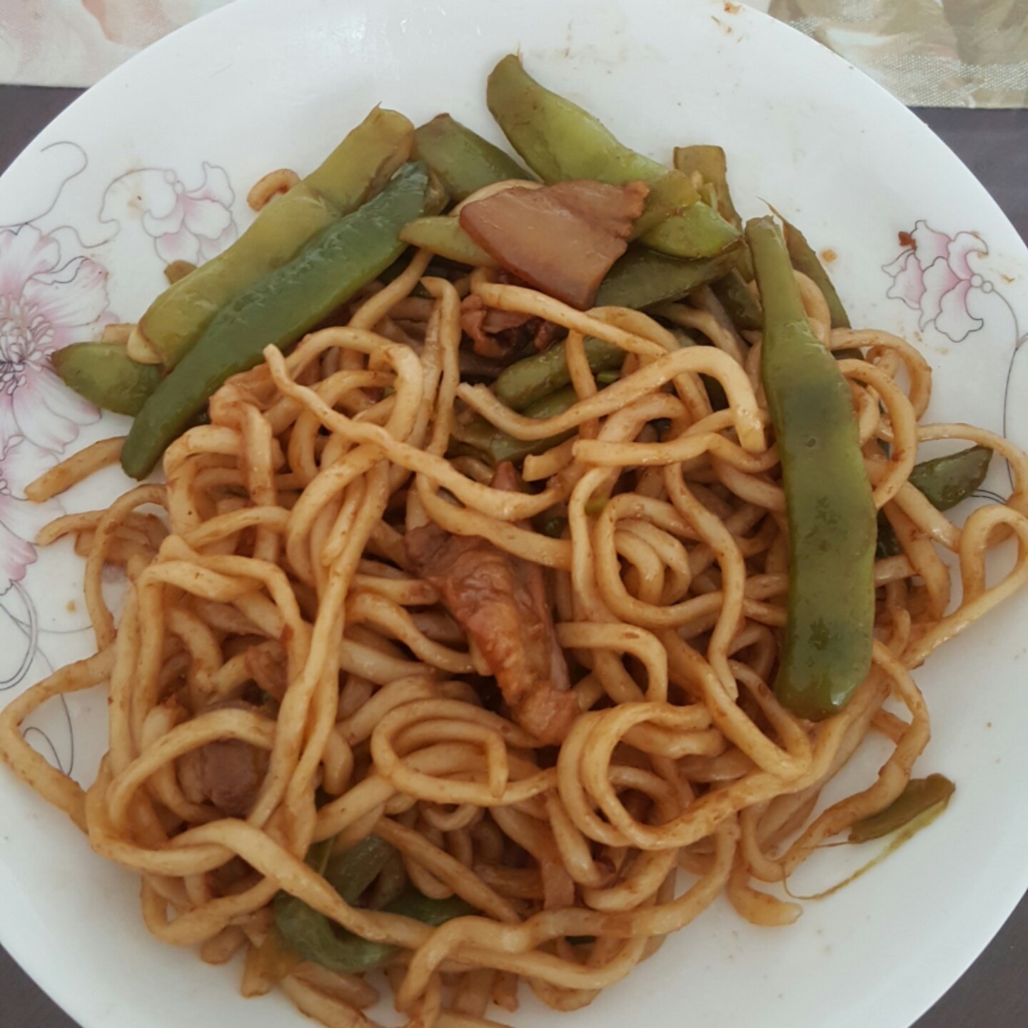 豆角焖面