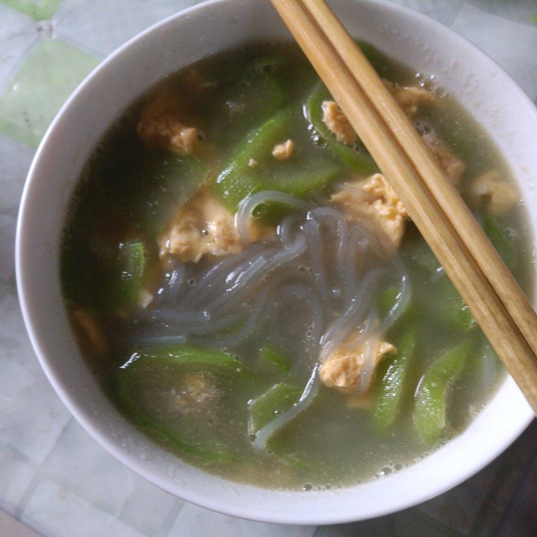 丝瓜鸡蛋汤