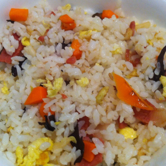什锦培根炒饭