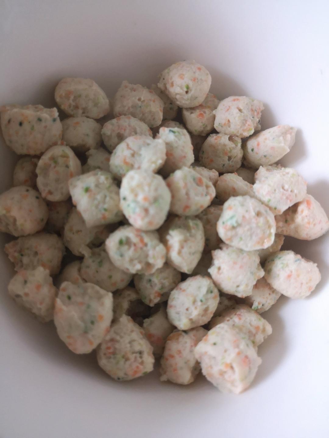 宝宝辅食～快手鸡肉丸子