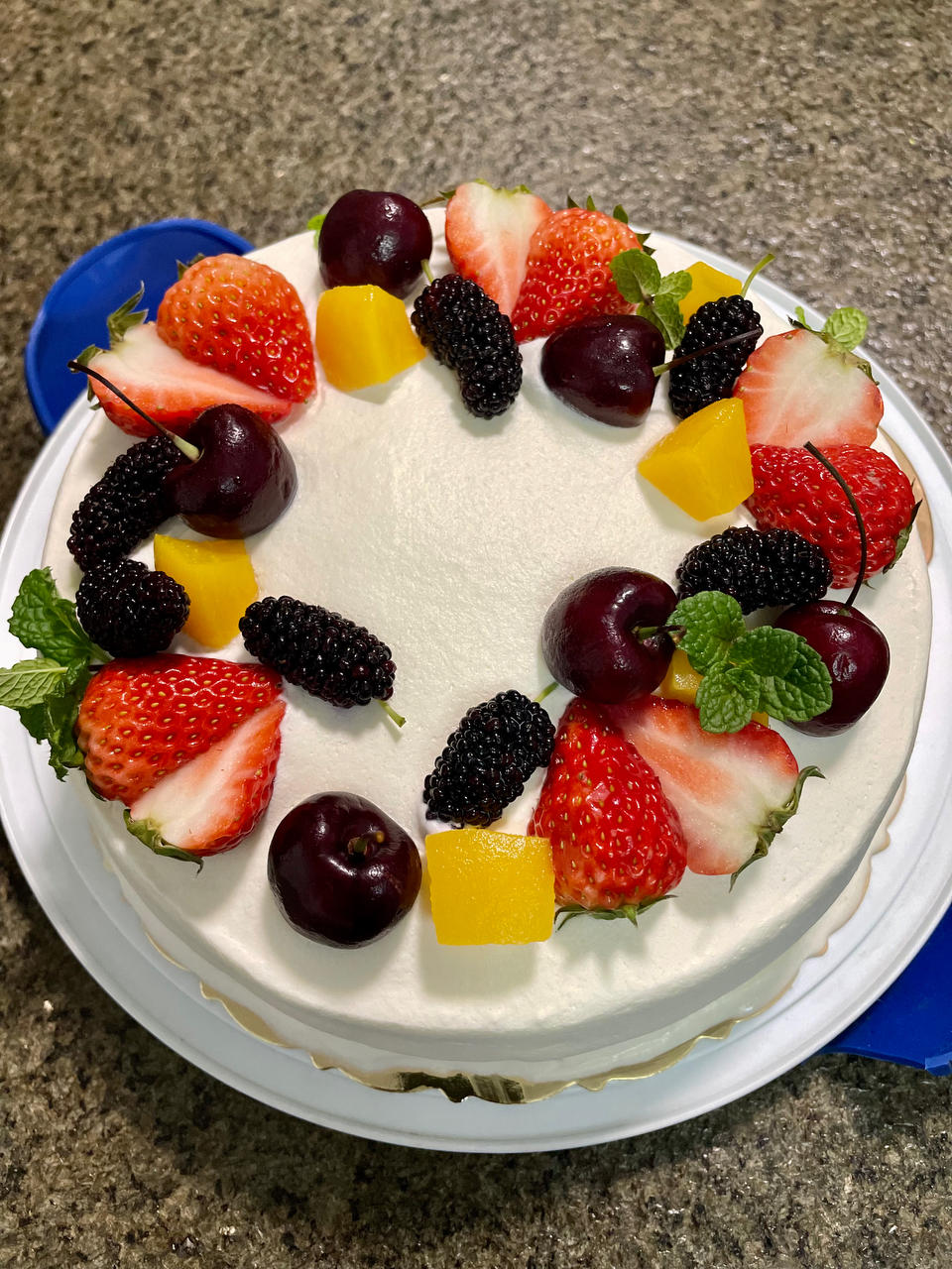 记录我做的蛋糕