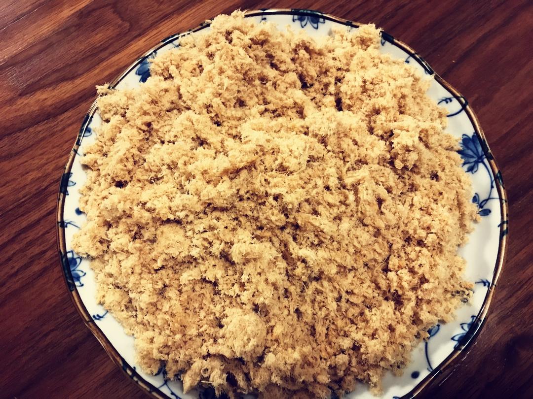 自制肉松---面包机详细版（增加炒锅制作过程）