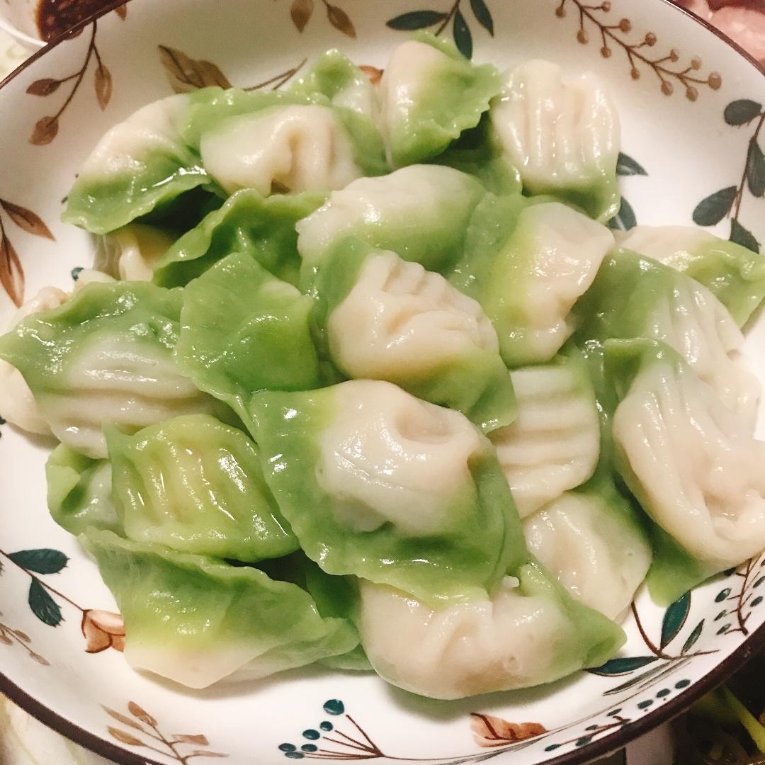 彩色水饺