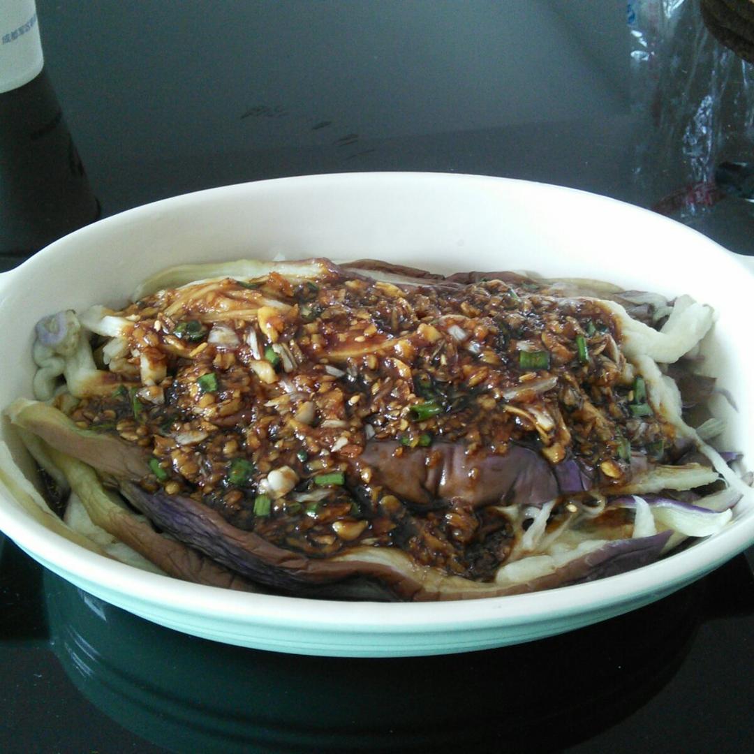 蒜泥手撕茄子