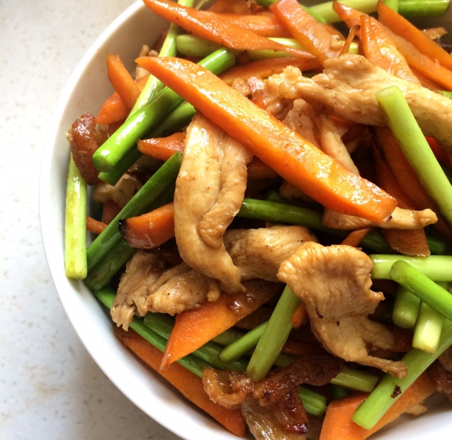 小炒鸡胸肉