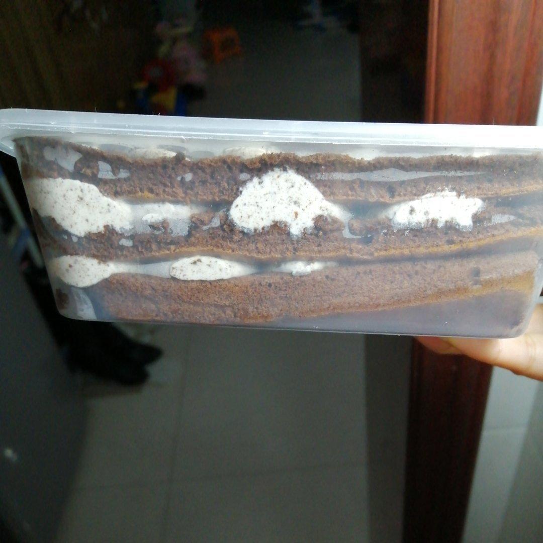 好吃到流泪的奥利奥咸奶油盒子蛋糕
