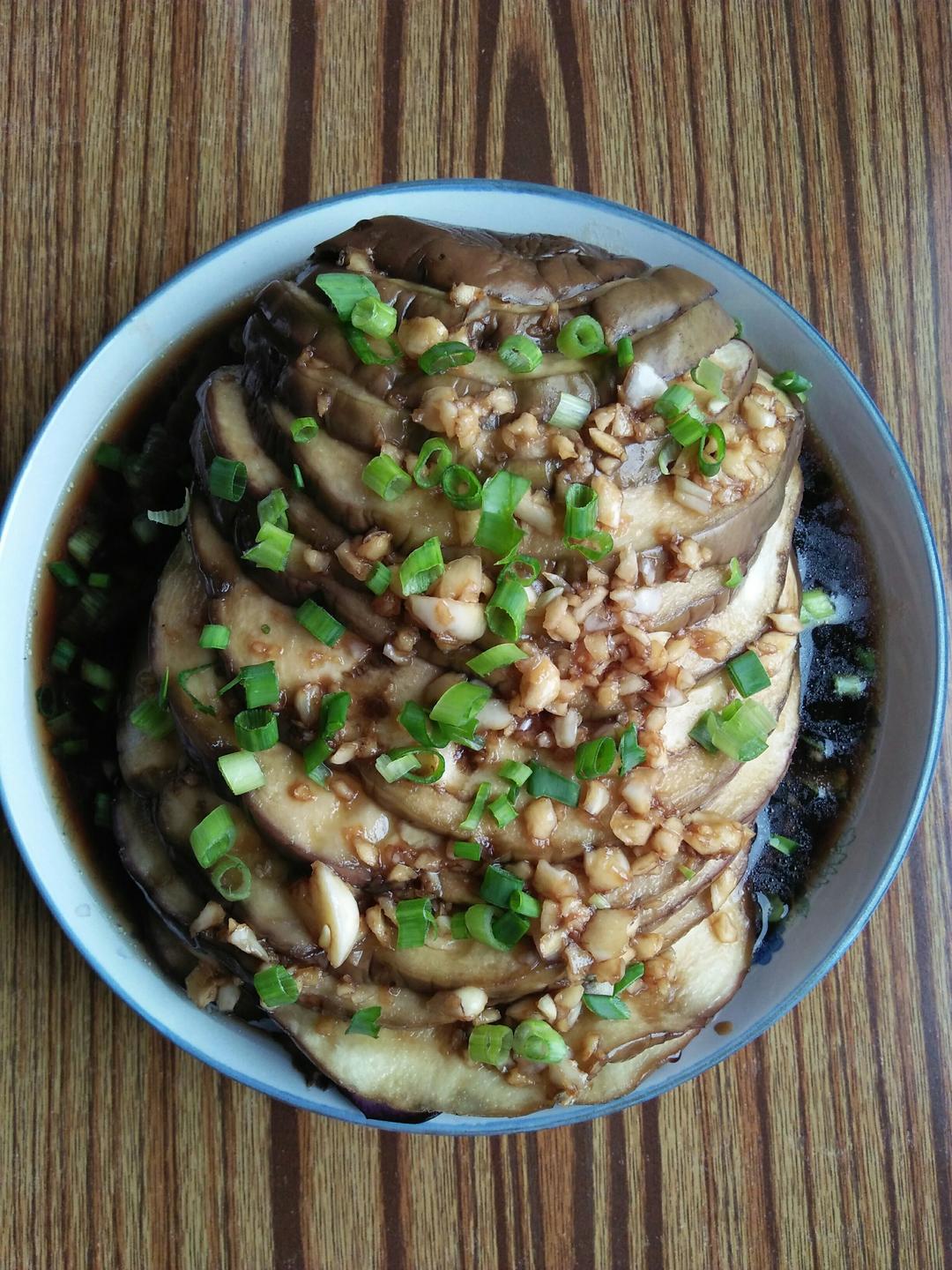 凉拌蒸茄子
