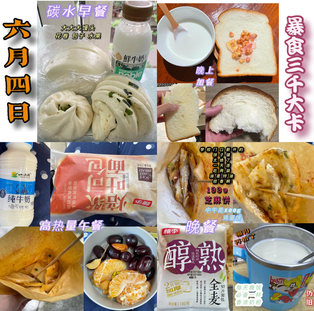 每日饮食打卡