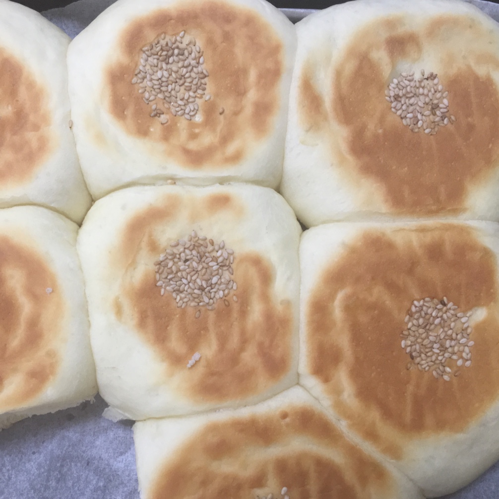 日式传统红豆面包（中国红豆大饼子）