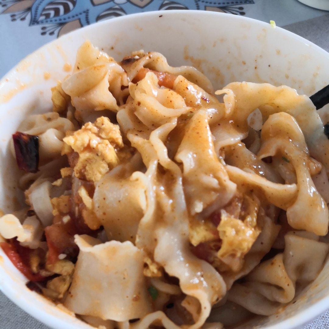 自制油泼扯面/抻面/裤带面含制作视频•恋恋西北家常滋味（四）