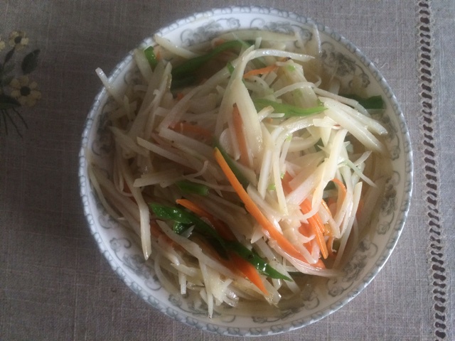 家常菜 酸辣土豆丝