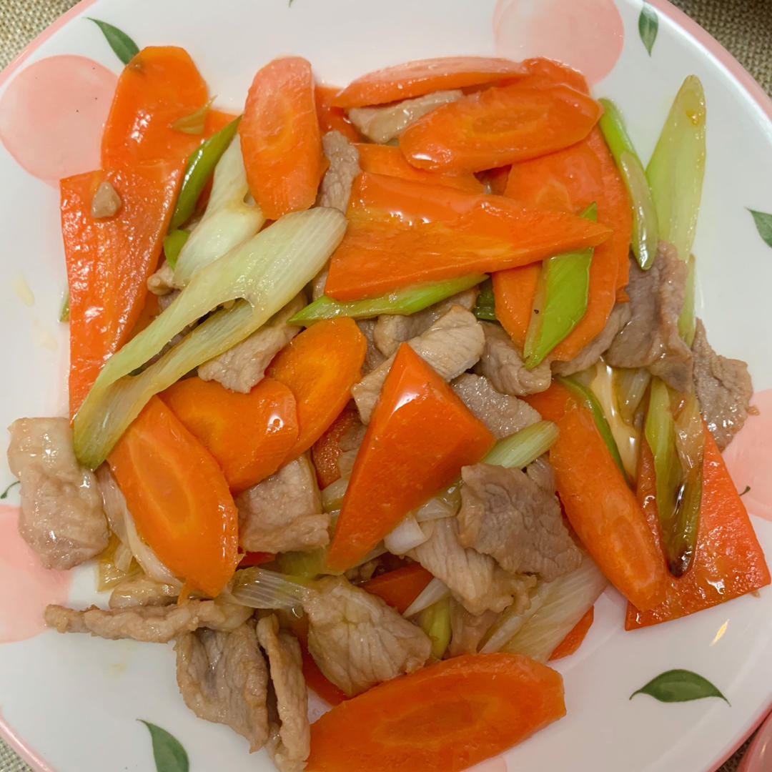 干饭人的选择，大葱炒肉片