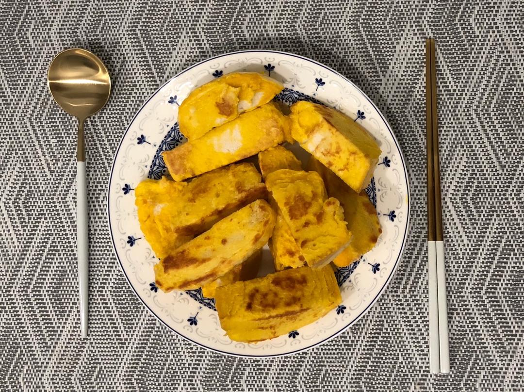 鸡蛋煎馒头片