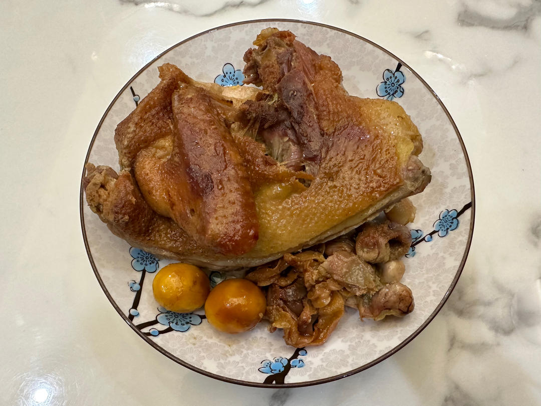 电饭煲版盐焗鸡