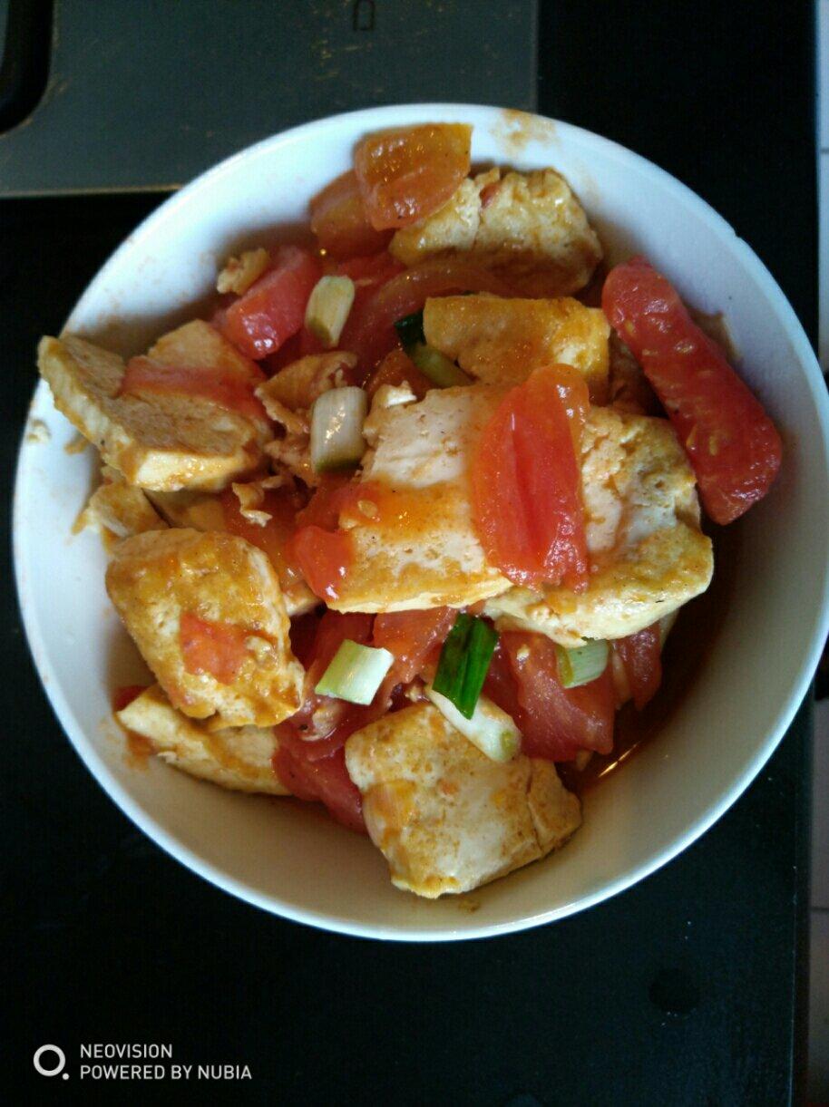 西红柿炒豆腐
