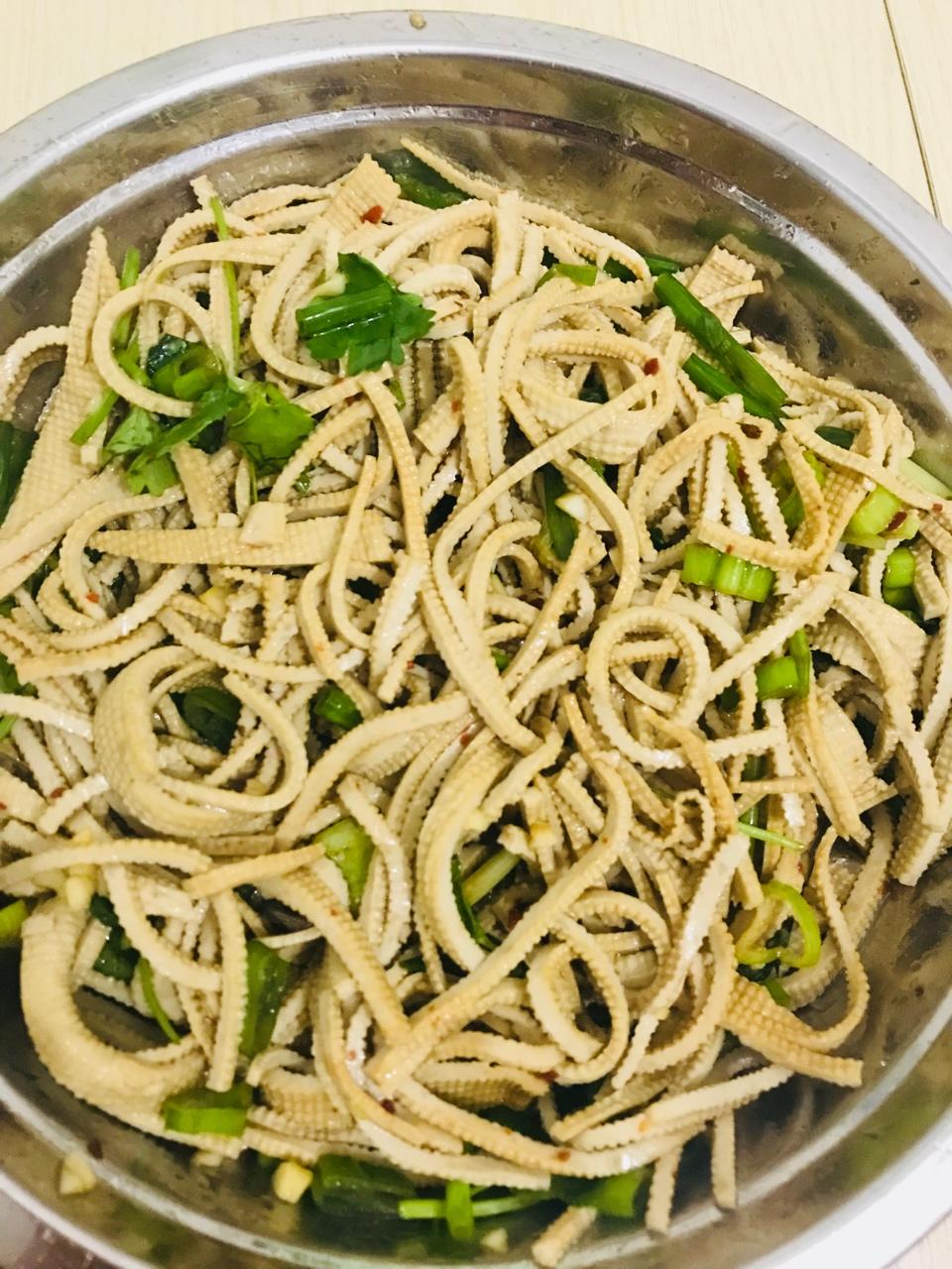凉拌豆腐丝