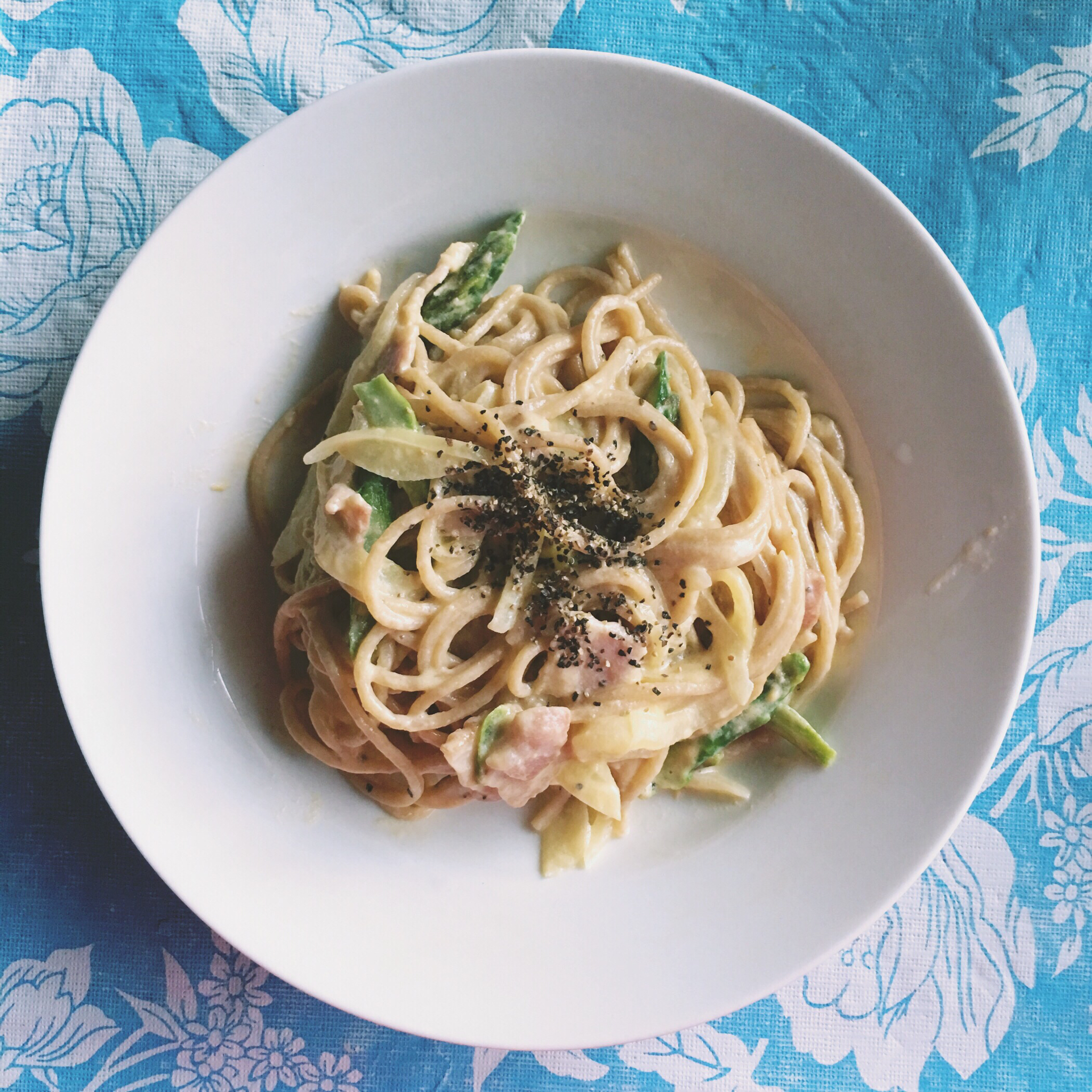 超简单的奶汁培根意面Carbonara
