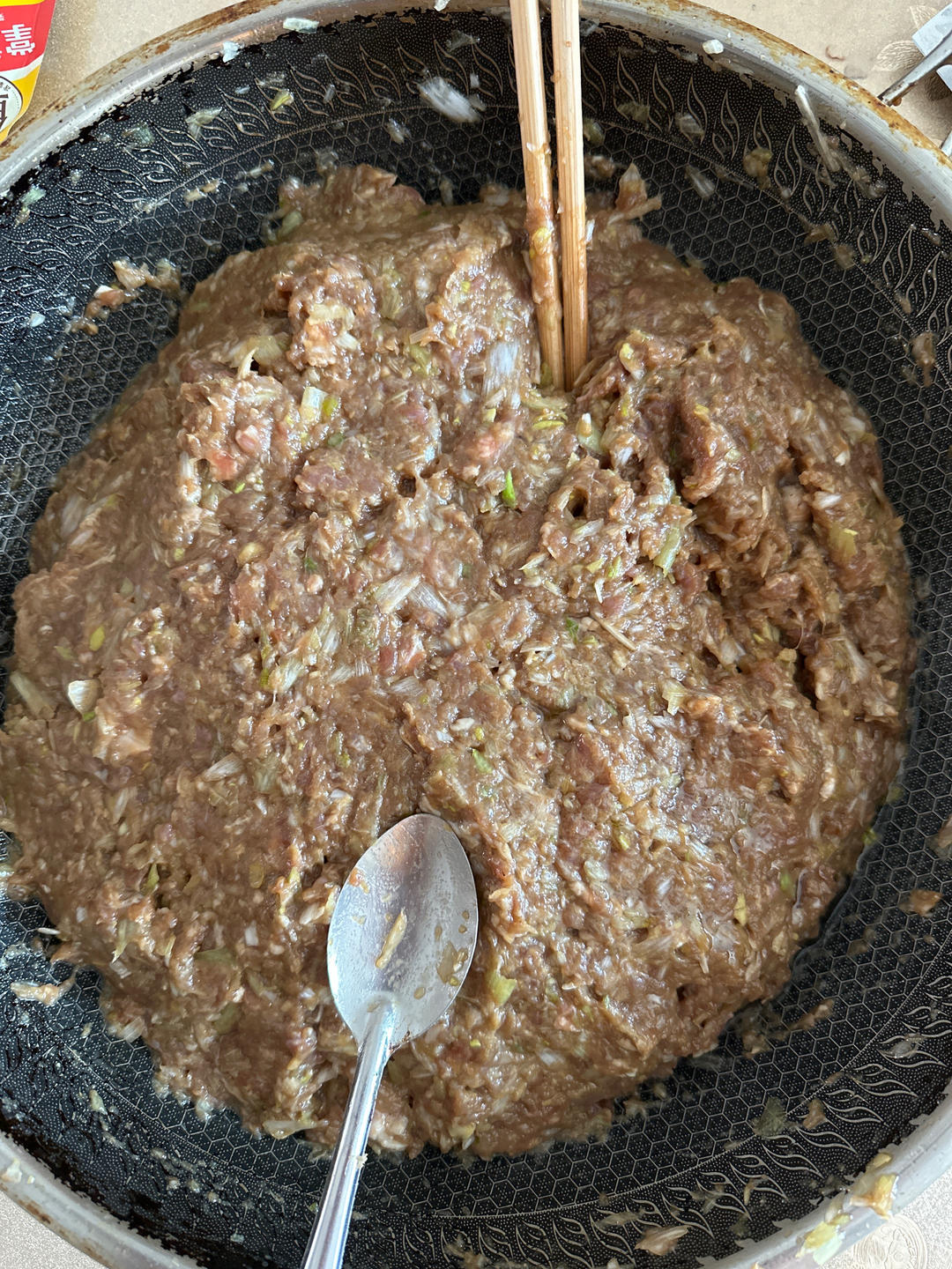 大葱牛肉饺子馅、包子馅