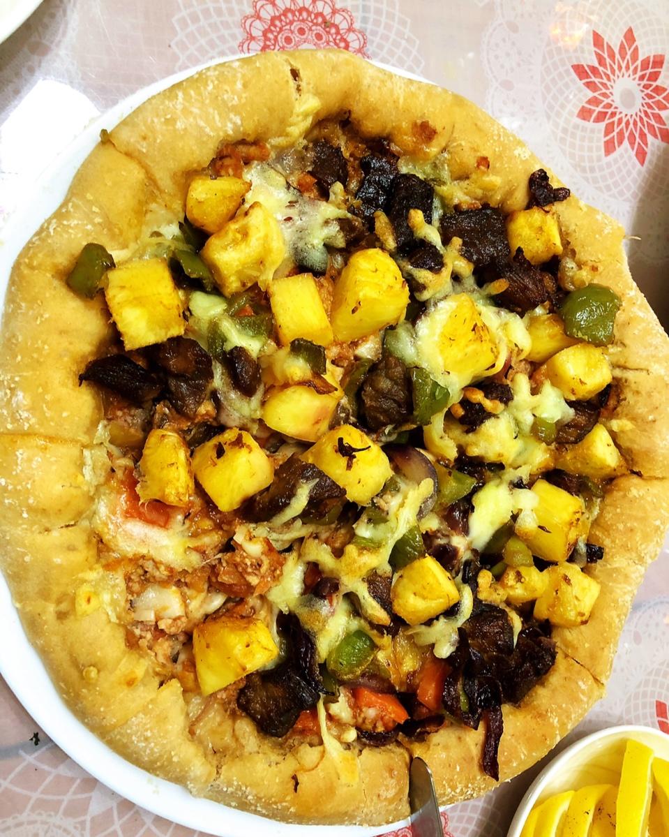 8寸纯手工什锦披萨