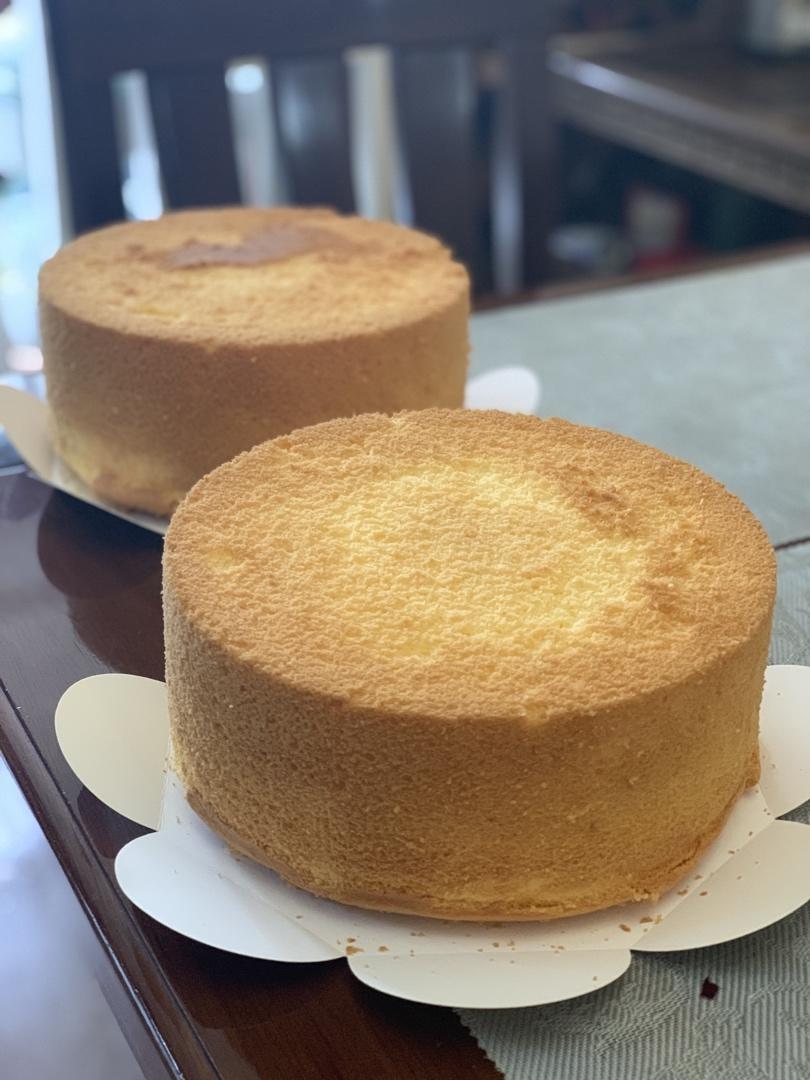 黄油戚风蛋糕