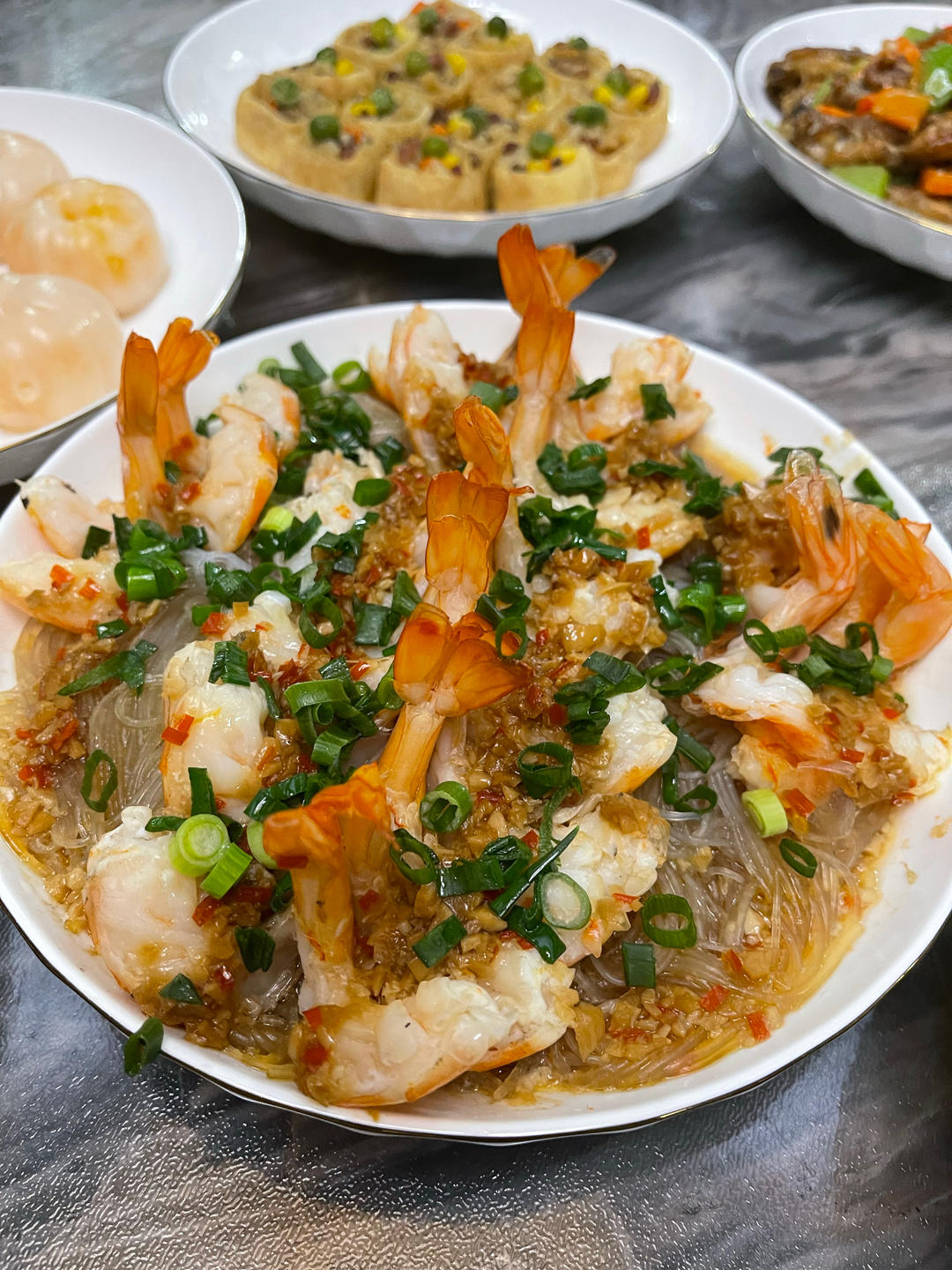 蒜蓉粉丝开背虾