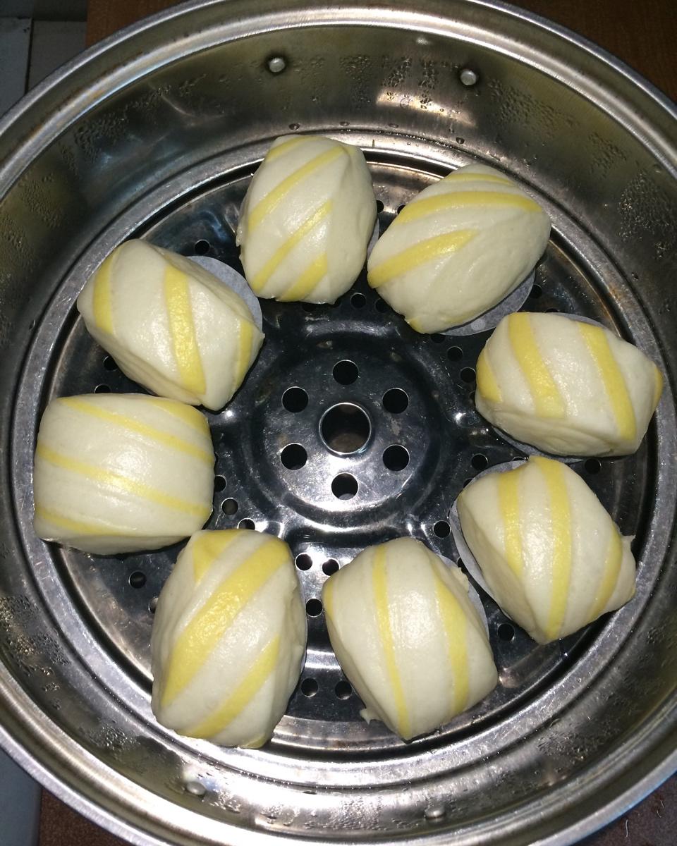 花纹馒头1（抹茶条纹）