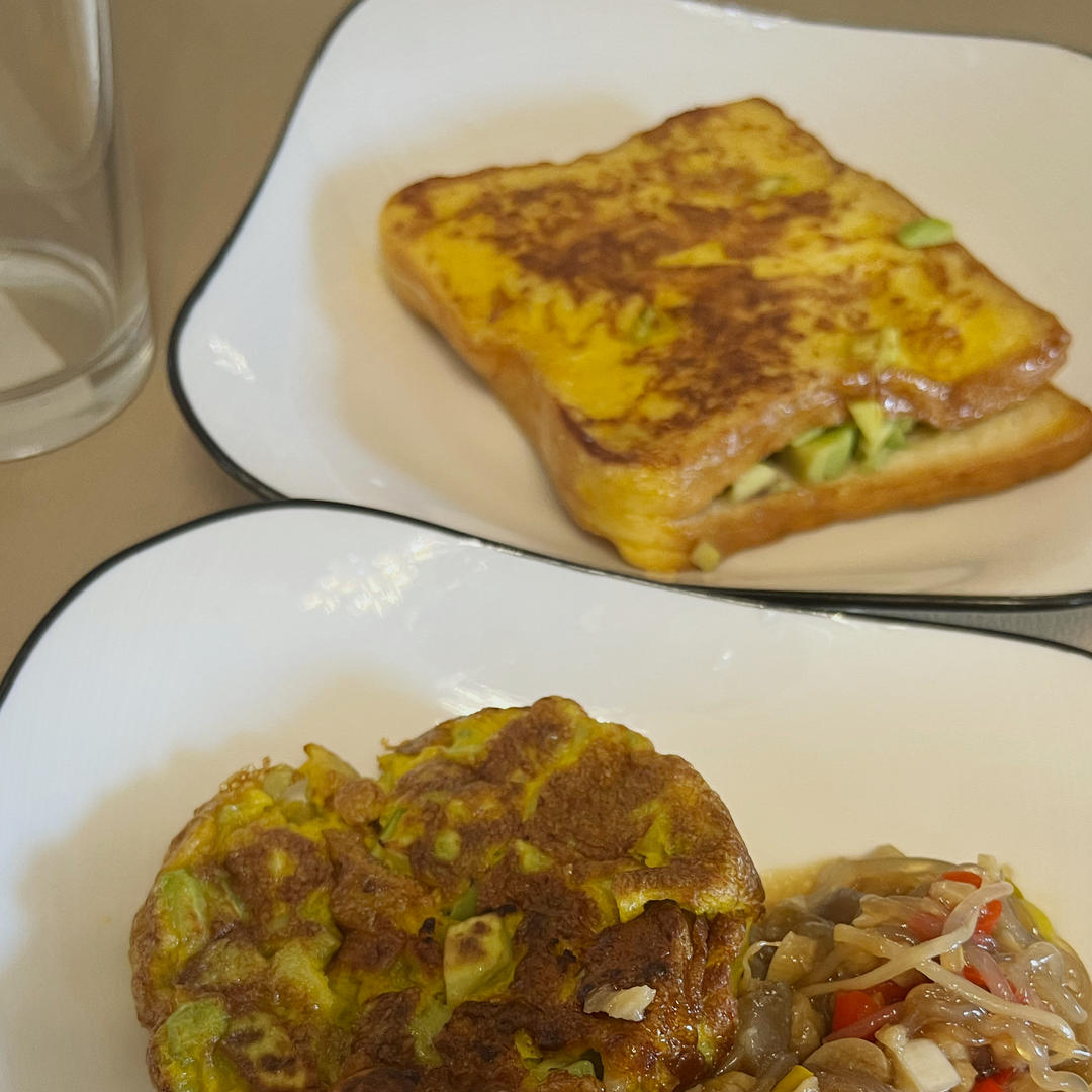 🥑牛油果西多士