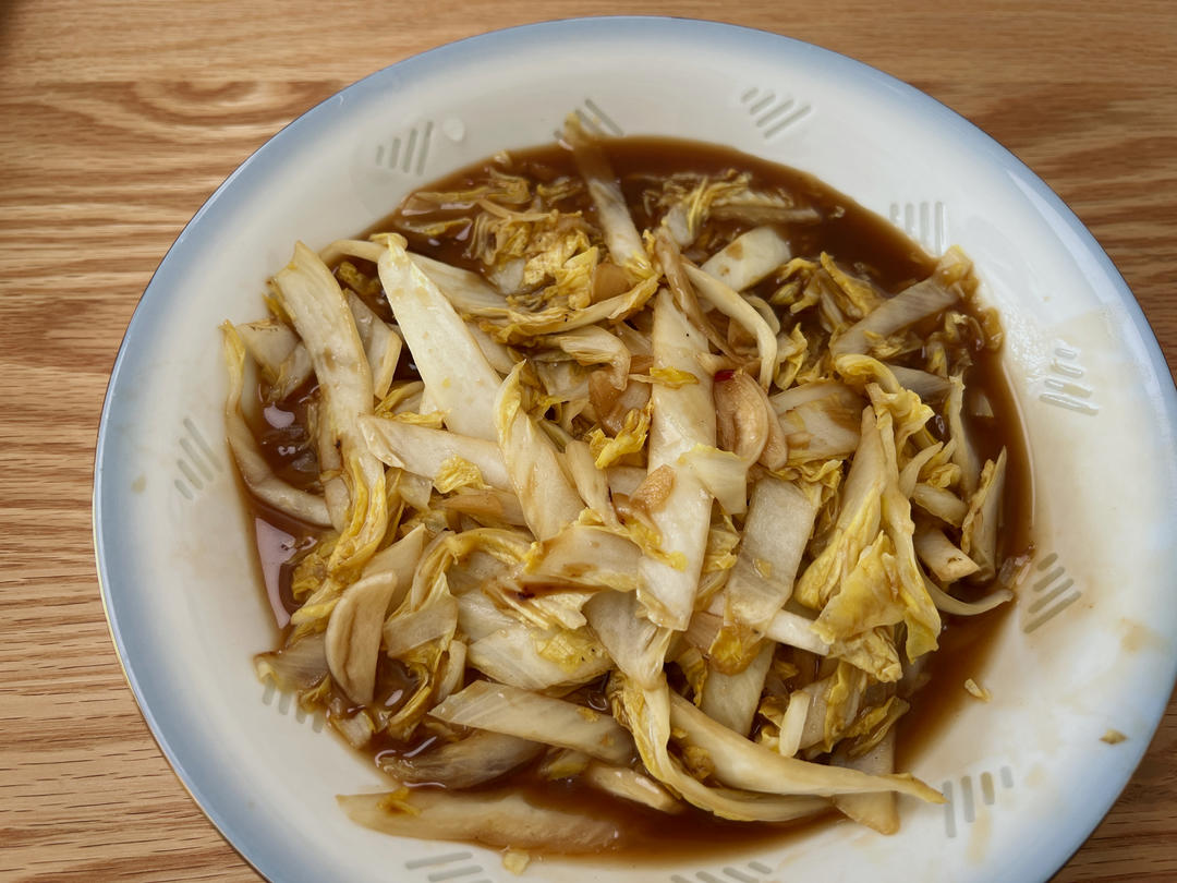 酸辣咸甜的醋溜白菜🥬