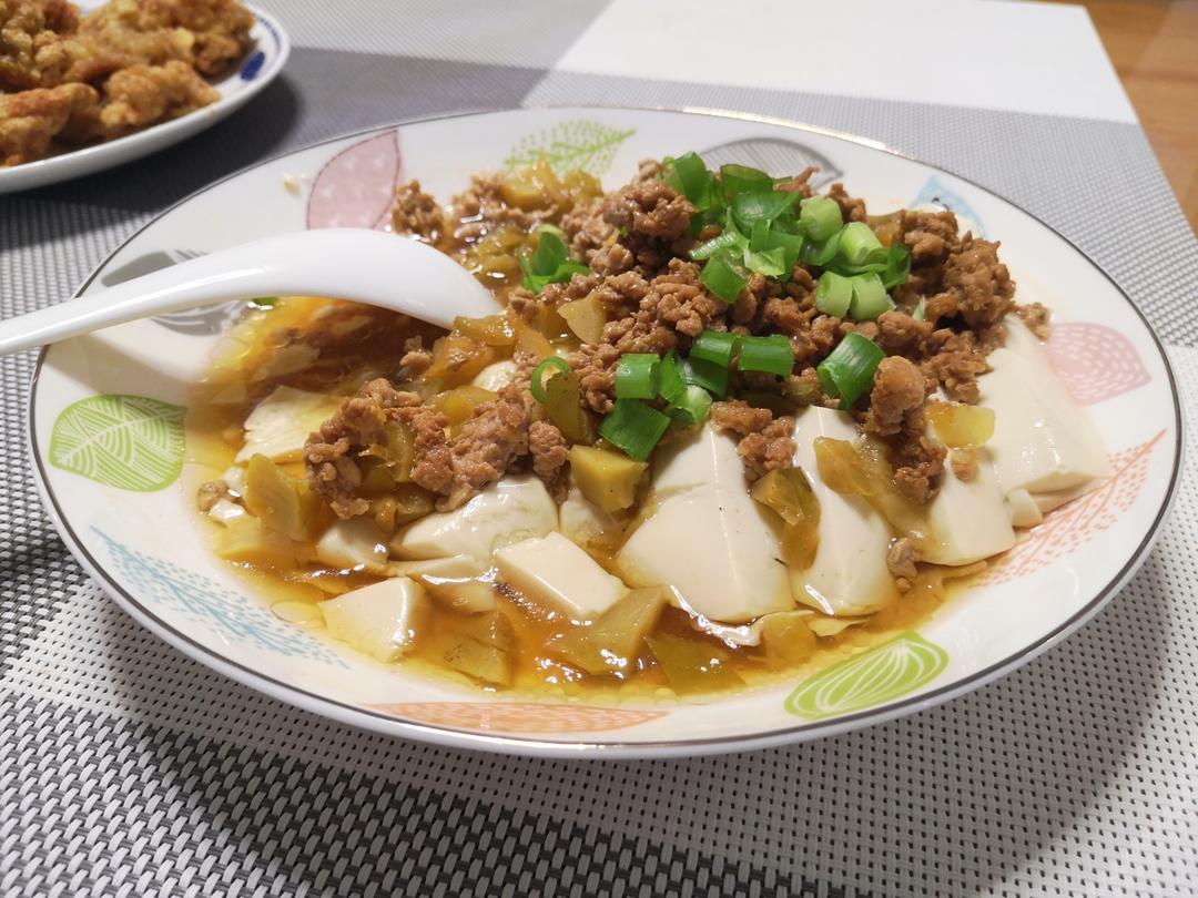肉末蒸豆腐