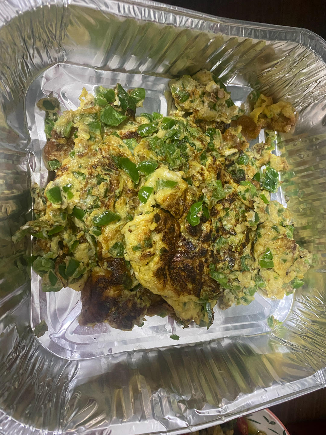 青椒煎蛋
