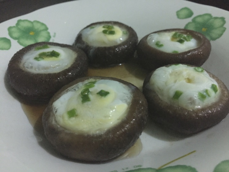 冬菇蒸鹌鹑蛋