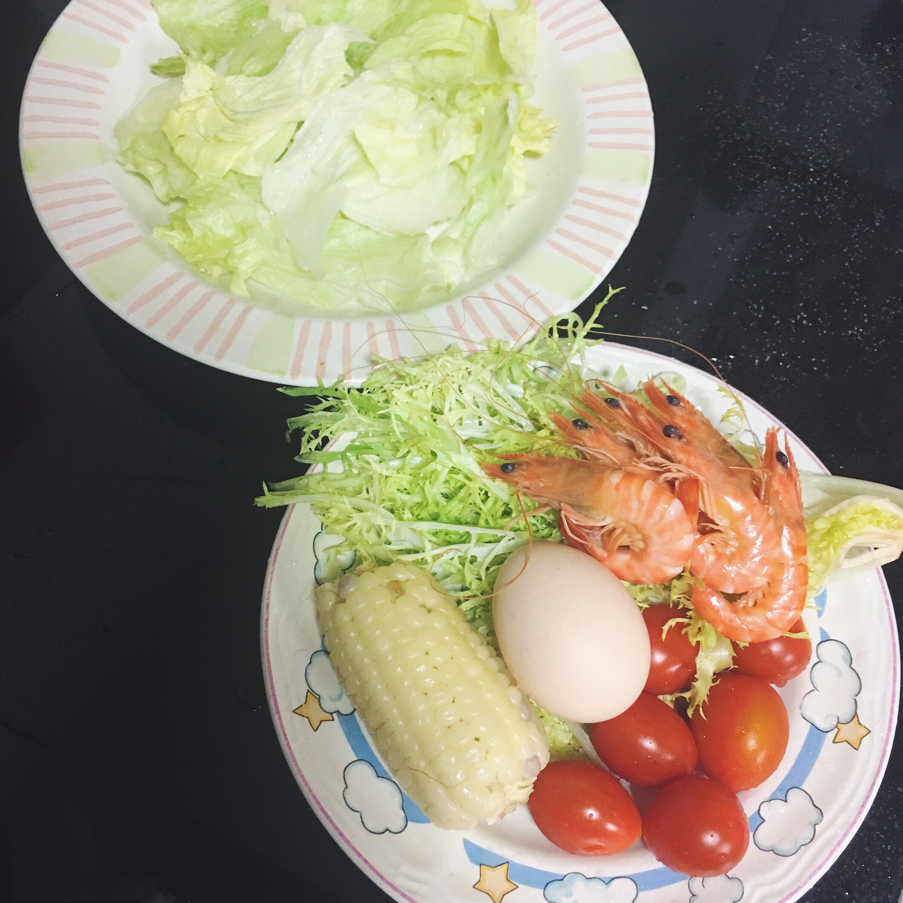 鲜虾蔬菜沙拉的做法 步骤1