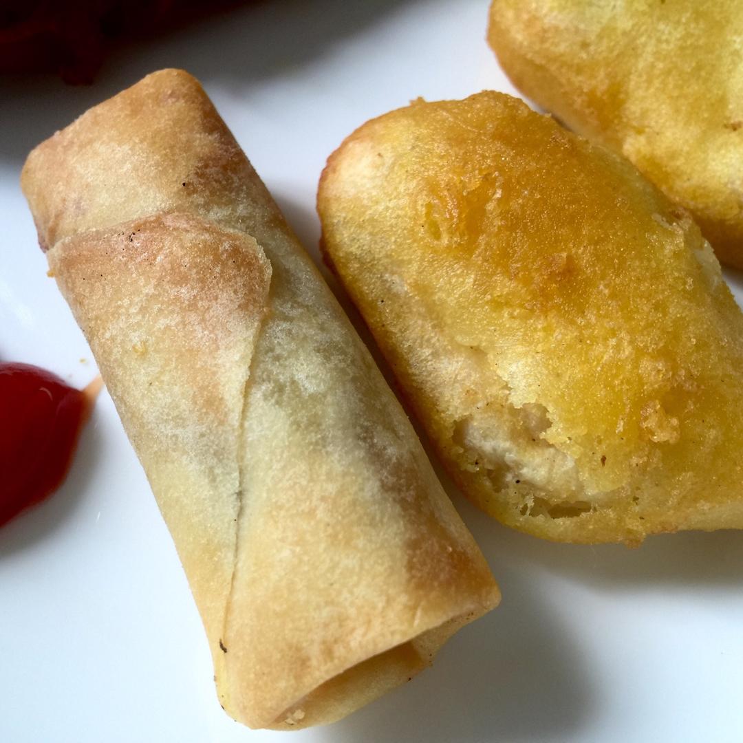 空气炸锅の春卷