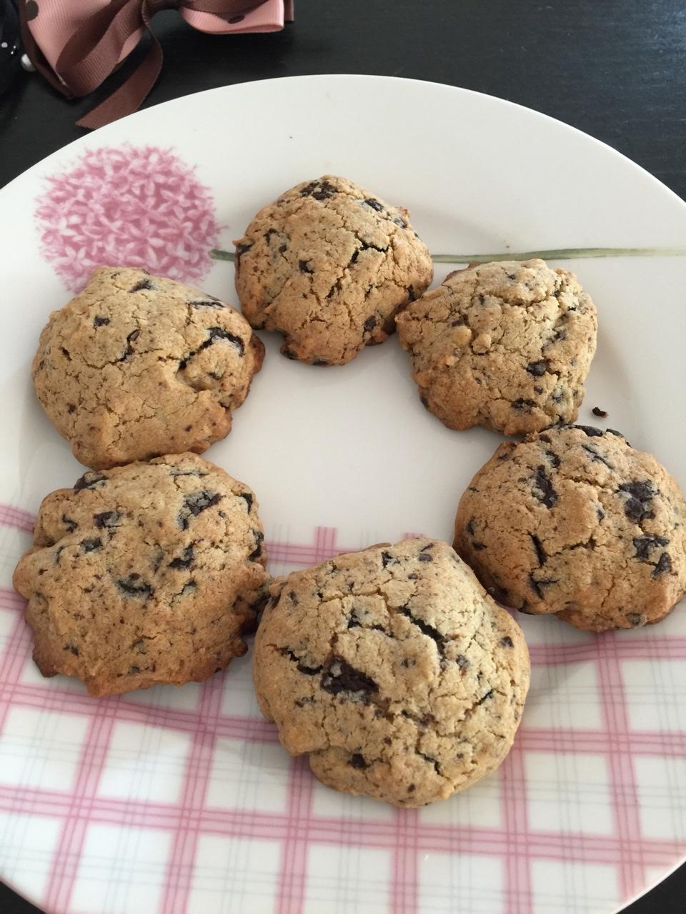 巧克力曲奇饼干 Chocolate Chip Cookies